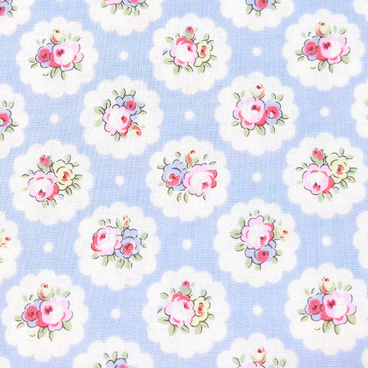 Cath Kidston キャスキッドソン Circle ditsy 小花柄 シーチング 生地 綿100% 106cm幅