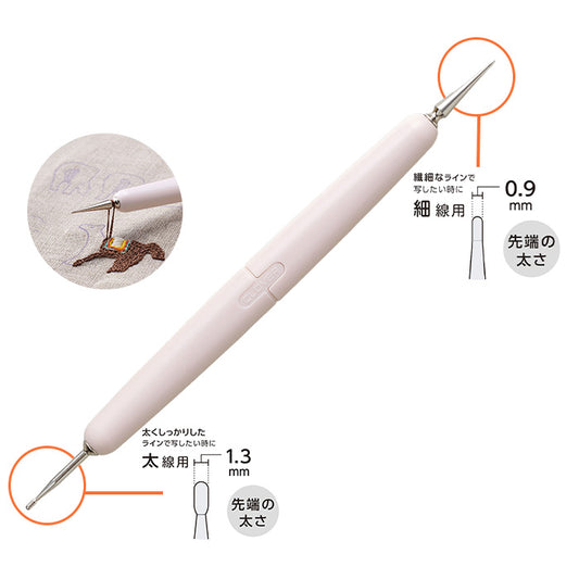 【 Clover 】 トレーサー 鉄筆タイプ 図案写し 印付け 裁縫