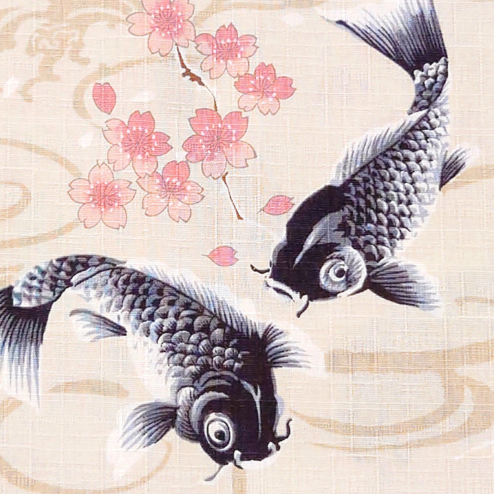 鯉 日本 桜 サザンクロス 生地 綿100% 110cm幅