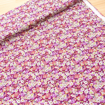 花柄 小花 シック ローン 生地 綿100% 110cm幅