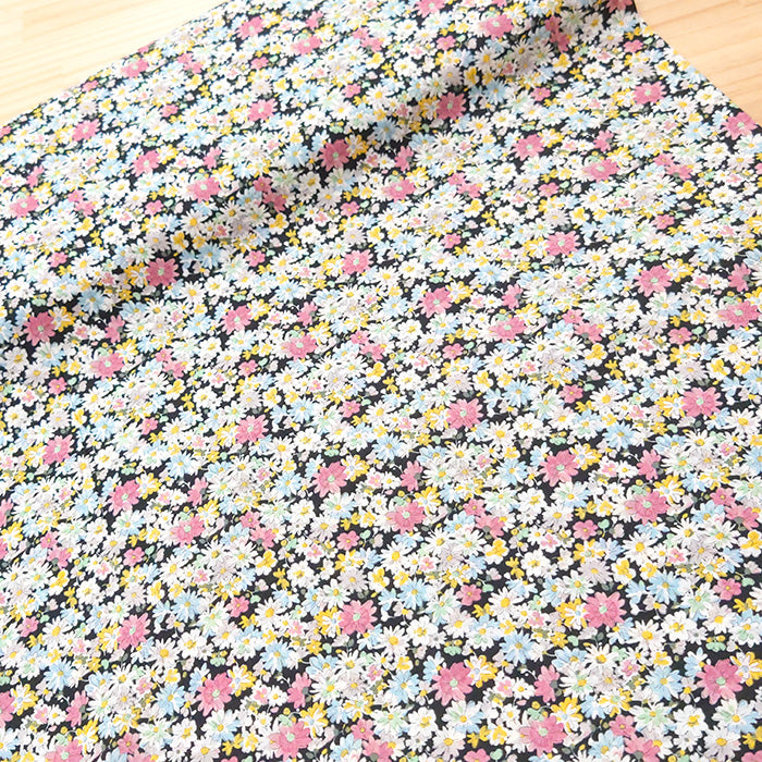 花柄 小花 シック ローン 生地 綿100% 110cm幅