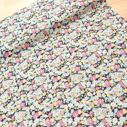 花柄 小花 シック ローン 生地 綿100% 110cm幅