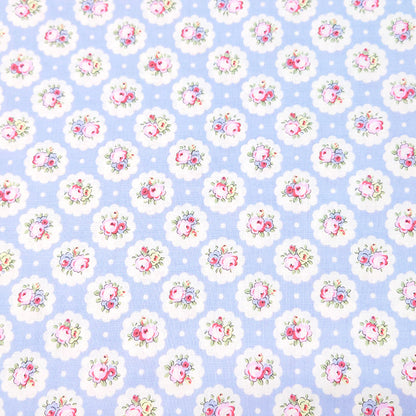 Cath Kidston キャスキッドソン Circle ditsy 小花柄 シーチング 生地 綿100％ 106cm幅