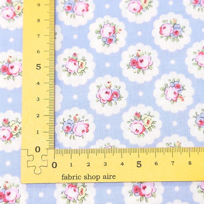 Cath Kidston キャスキッドソン Circle ditsy 小花柄 シーチング 生地 綿100％ 106cm幅