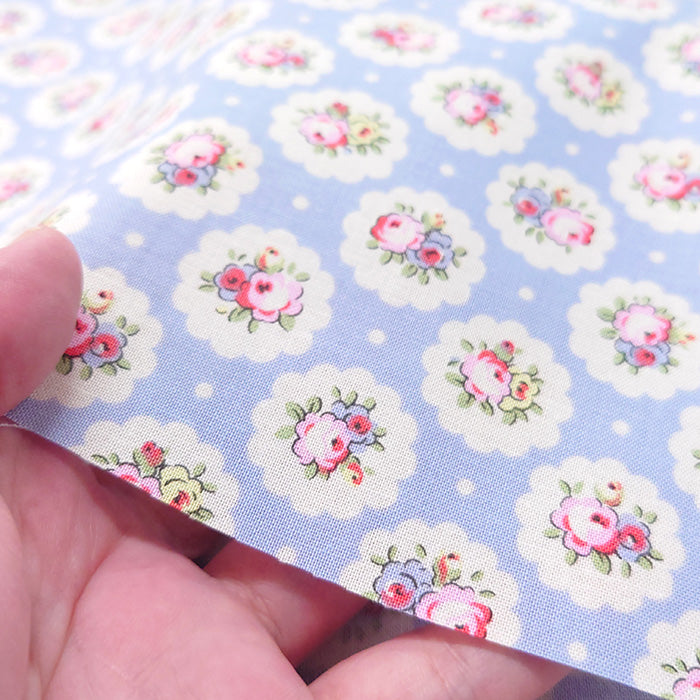 Cath Kidston キャスキッドソン Circle ditsy 小花柄 シーチング 生地 綿100％ 106cm幅