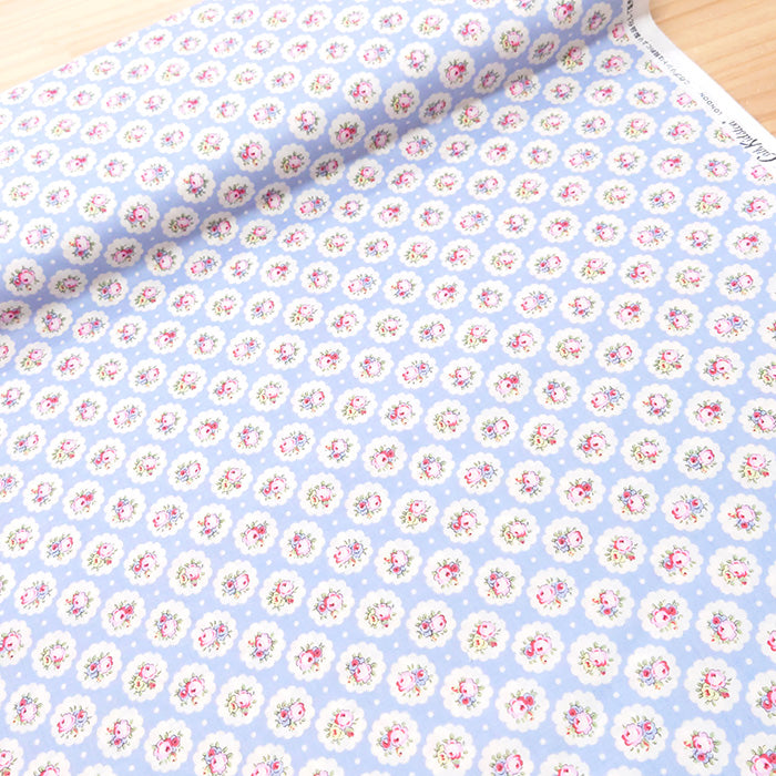 Cath Kidston キャスキッドソン Circle ditsy 小花柄 シーチング 生地 綿100％ 106cm幅