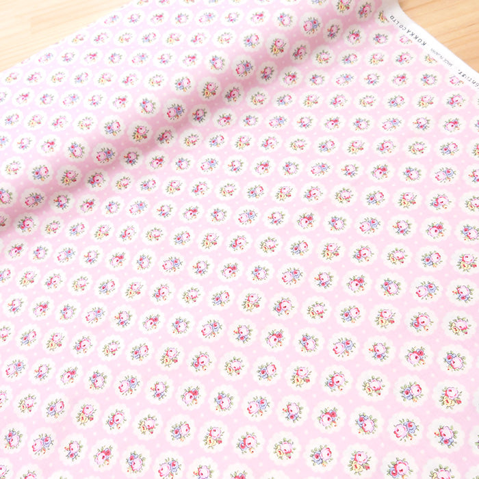 Cath Kidston キャスキッドソン Circle ditsy 小花柄 シーチング 生地 綿100％ 106cm幅