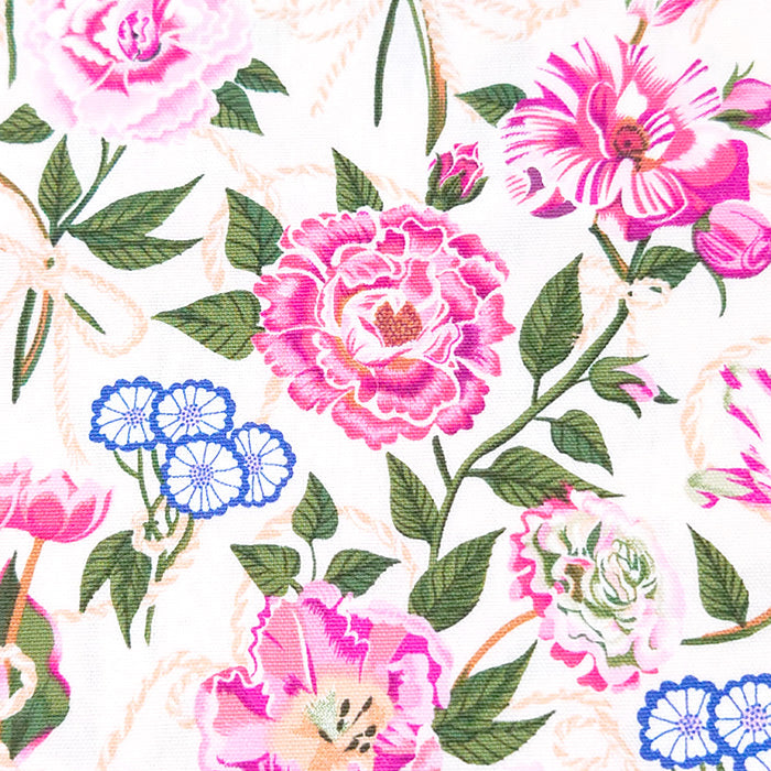 Cath Kidston キャスキッドソン Rope floral ローズ柄 オックス 生地 綿100％ 110cm幅