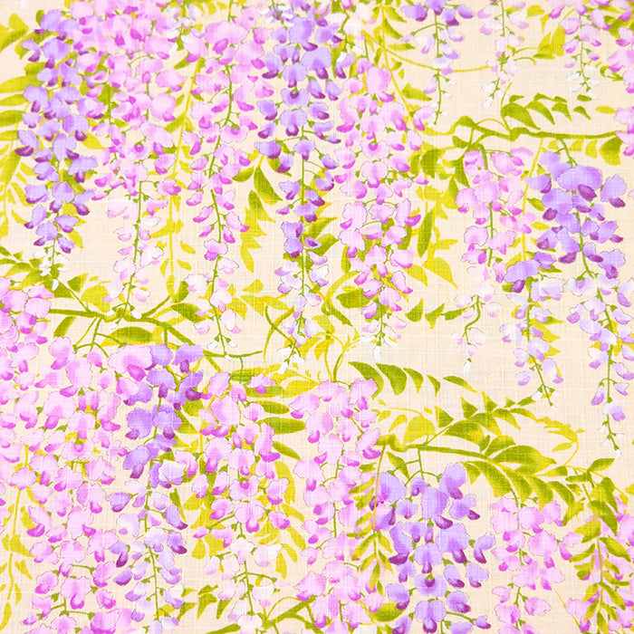 花柄 藤 サザンクロス 華やか 和柄 生地 綿100％ 110cm幅