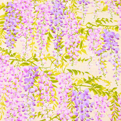 花柄 藤 サザンクロス 華やか 和柄 生地 綿100％ 110cm幅