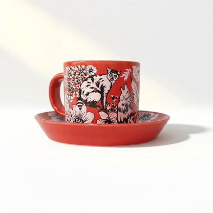 echino ～wonder～ cup and saucer カップアンドソーサー 日本製