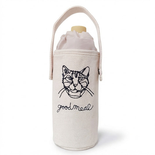 +HAyU fabric ハユ Bottle case ネコ A 生成