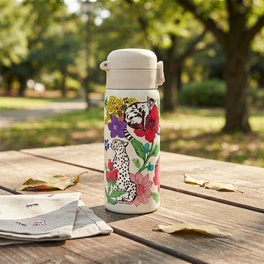 echino ～wonder～ thermal tumbler ワンプッシュボトル 真空二重ボトル