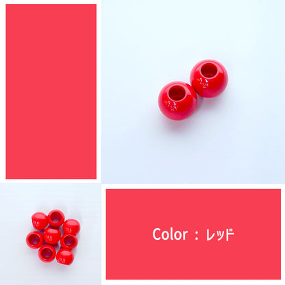 【 2個1組 】ループエンド 18mm 穴サイズ7mm プラスチック製 紐止め 巾着 お着替え袋 コップ入れ