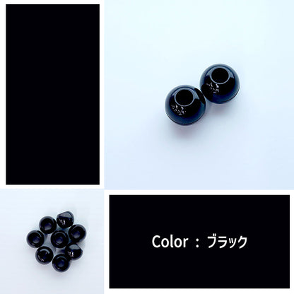 【 2個1組 】ループエンド 18mm 穴サイズ7mm プラスチック製 紐止め 巾着 お着替え袋 コップ入れ