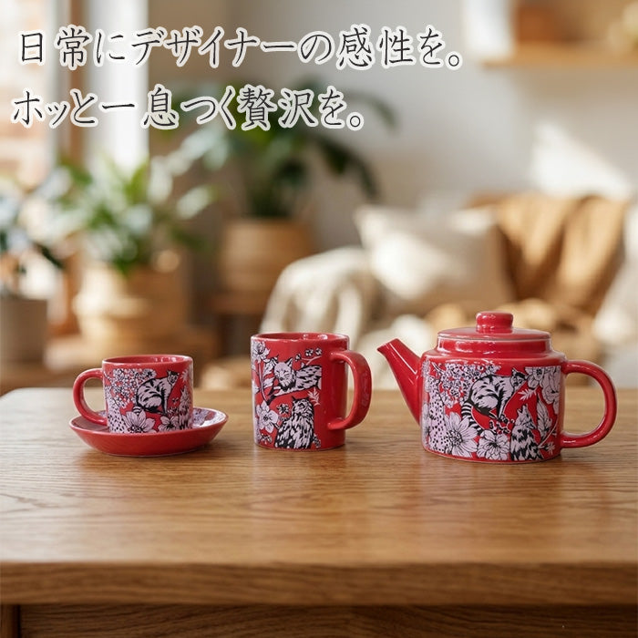 echino ～wonder～ cup and saucer カップアンドソーサー 日本製