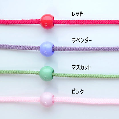 【 2個1組 】ループエンド 18mm 穴サイズ7mm プラスチック製 紐止め 巾着 お着替え袋 コップ入れ