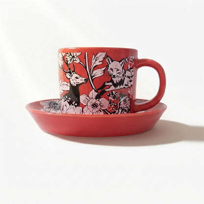 echino ～wonder～ cup and saucer カップアンドソーサー 日本製