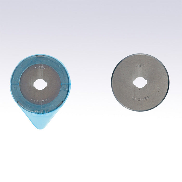 【 Clover 】 ロータリーカッター 替刃 28mm 45mm 回転式カッター 裁断 曲線カット 替え刃