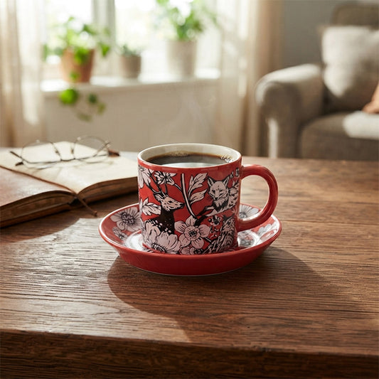 echino ～wonder～ cup and saucer カップアンドソーサー 日本製