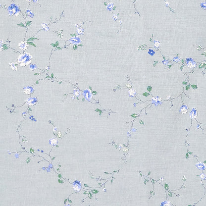 花柄 小花柄 上品 大人 綿麻シーチング 生地 綿85％ 麻15％ 110cm幅