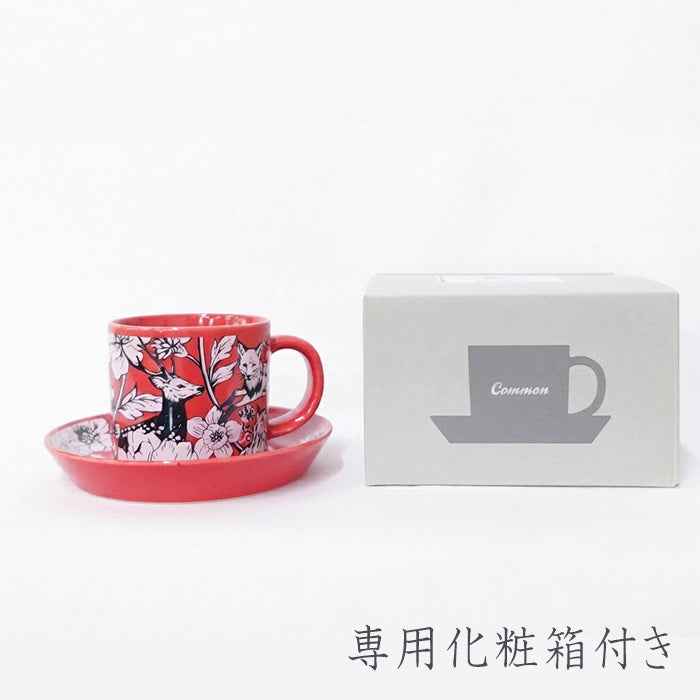 echino ～wonder～ cup and saucer カップアンドソーサー 日本製