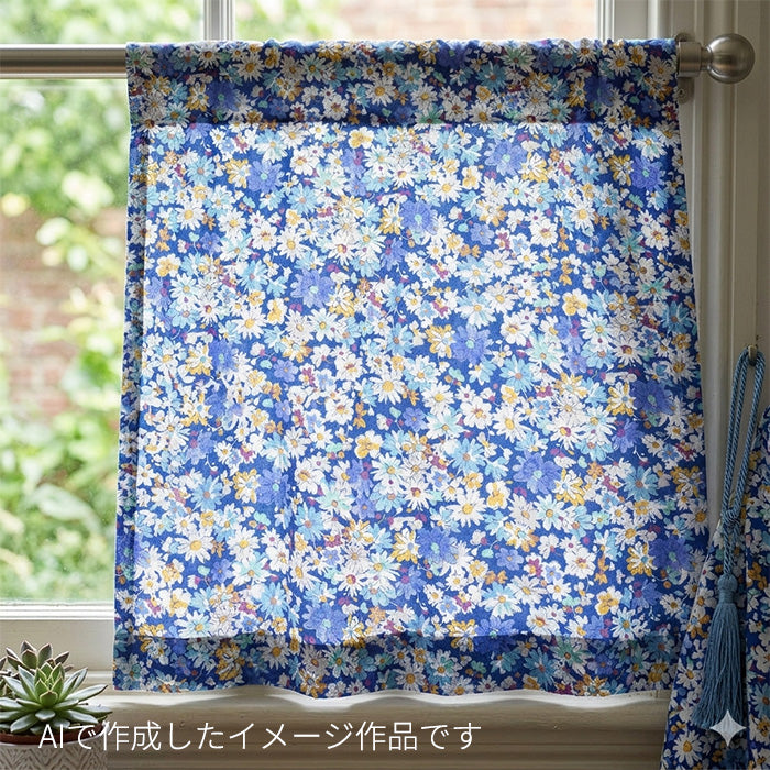 花柄 小花 シック ローン 生地 綿100% 110cm幅