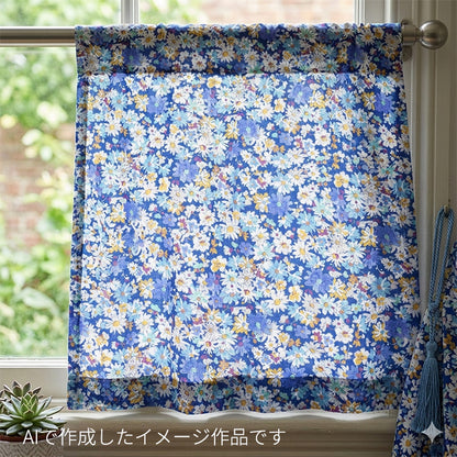 花柄 小花 シック ローン 生地 綿100% 110cm幅