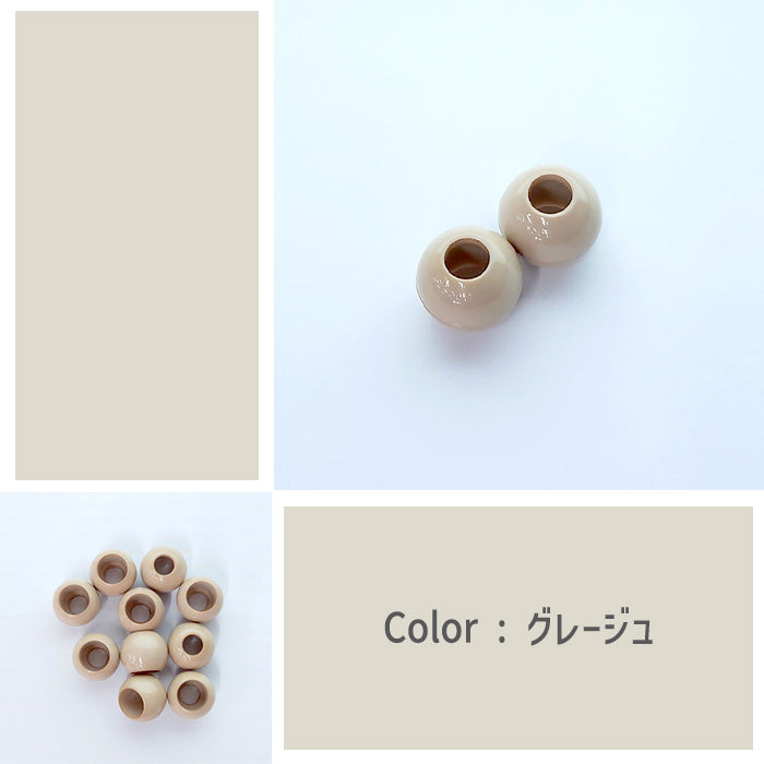 【 2個1組 】ループエンド 18mm 穴サイズ7mm プラスチック製 紐止め 巾着 お着替え袋 コップ入れ