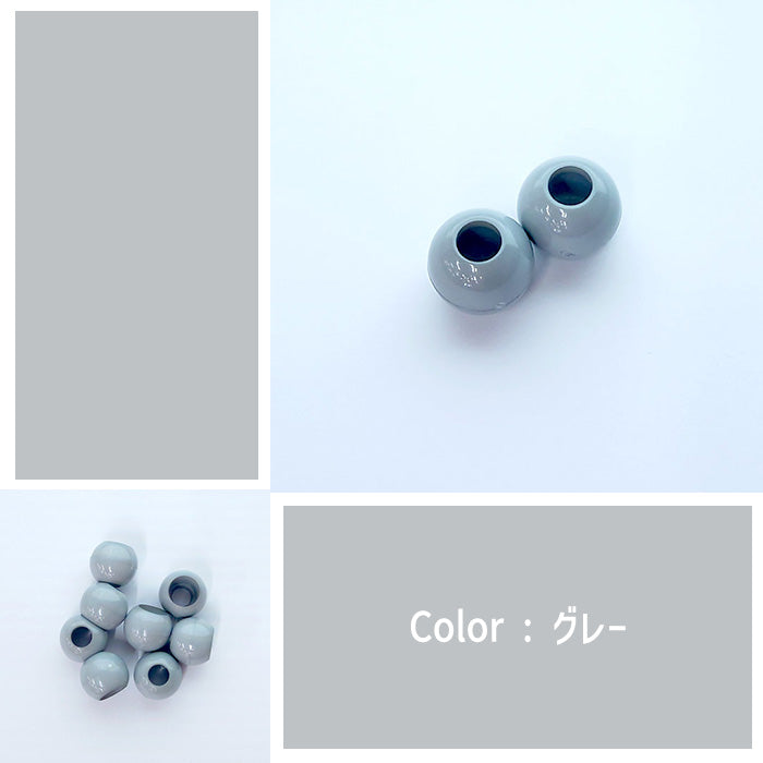 【 2個1組 】ループエンド 18mm 穴サイズ7mm プラスチック製 紐止め 巾着 お着替え袋 コップ入れ