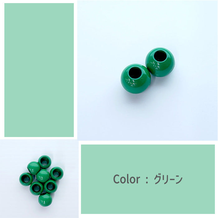 【 2個1組 】ループエンド 18mm 穴サイズ7mm プラスチック製 紐止め 巾着 お着替え袋 コップ入れ