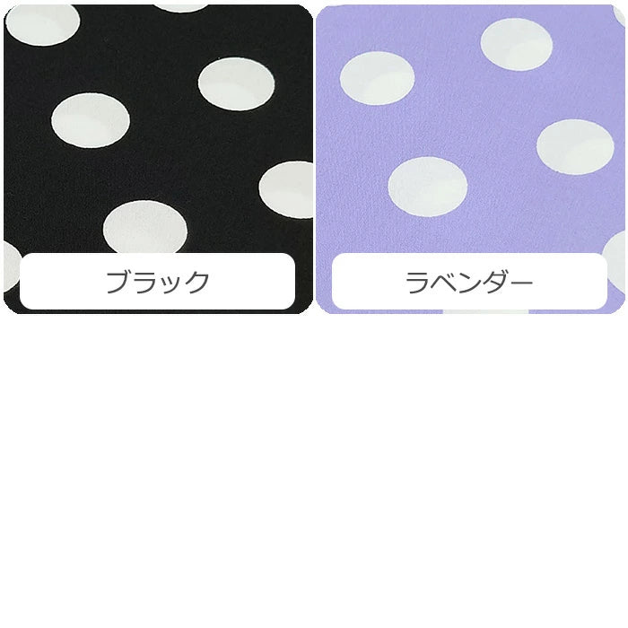 ドット 直径22mm ブロード 全10色 綿100％ 生地幅110cm