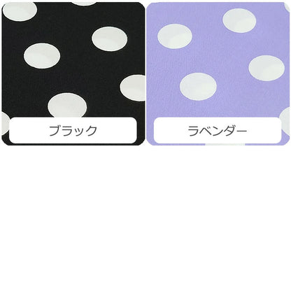 ドット 直径22mm ブロード 全10色 綿100％ 生地幅110cm